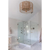 Crystorama Jayna 31.25'' Chandelier in Burnished Silver - Lifestyle View