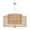 Crystorama Jayna 42.75'' Chandelier in Burnished Silver - Additional View