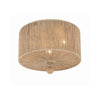Crystorama Jessa 16'' Flush Mount in Burnished Silver - Additional View