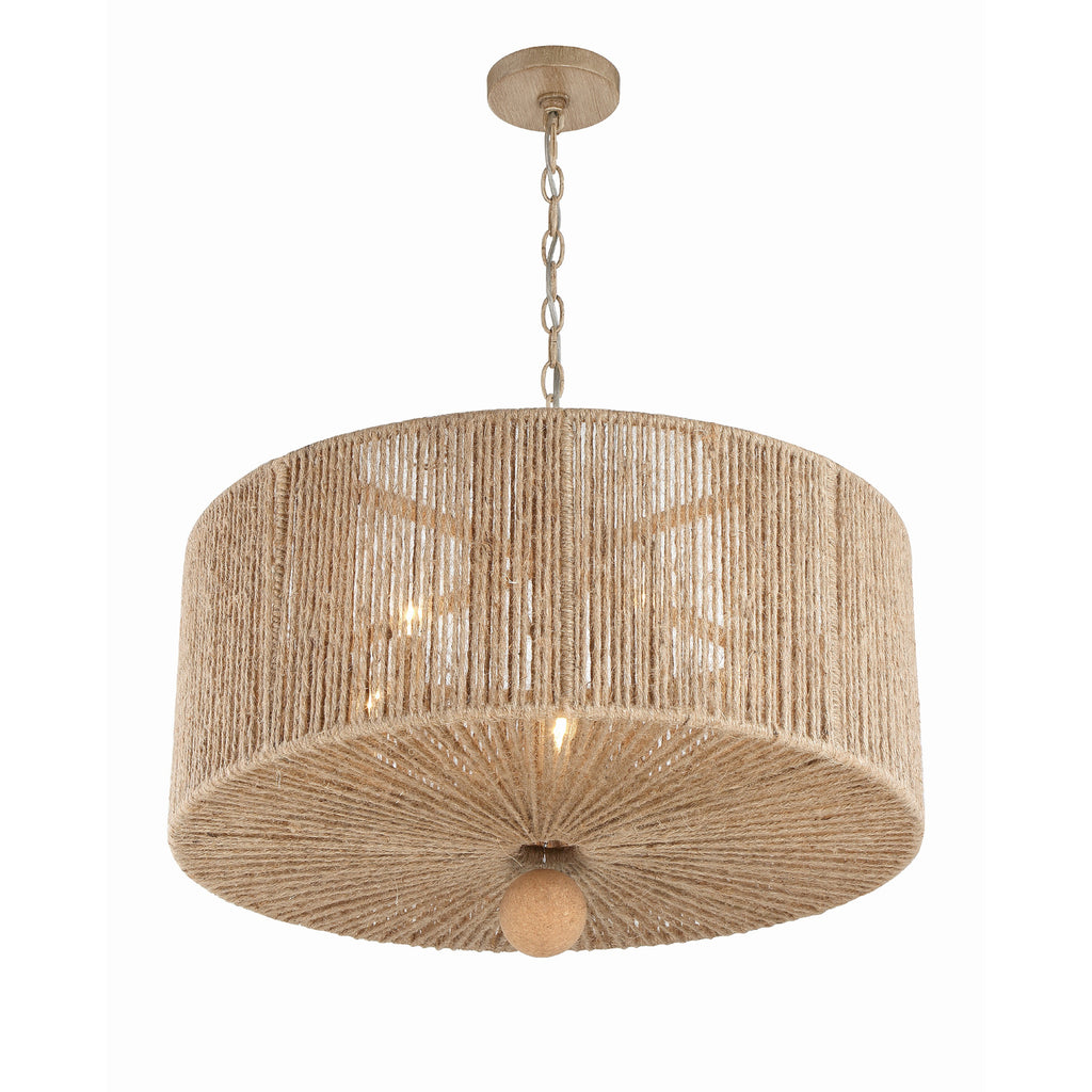 Crystorama Jessa 24'' Chandelier in Burnished Silver - Additional View