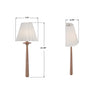 JLS-2901-AG-WD Jules 7.5'' LED Sconce | Lifestyle Image
