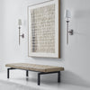 JN2080ABLL Julie Neill Catina 1 Light Sconce | Lifestyle Image