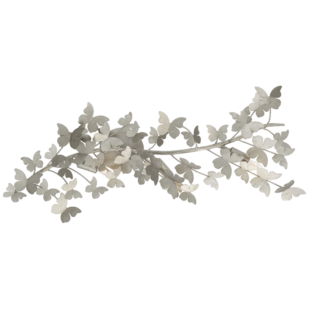 JN2502BSL Julie Neill Farfalle 3 Light Sconce | Main Image