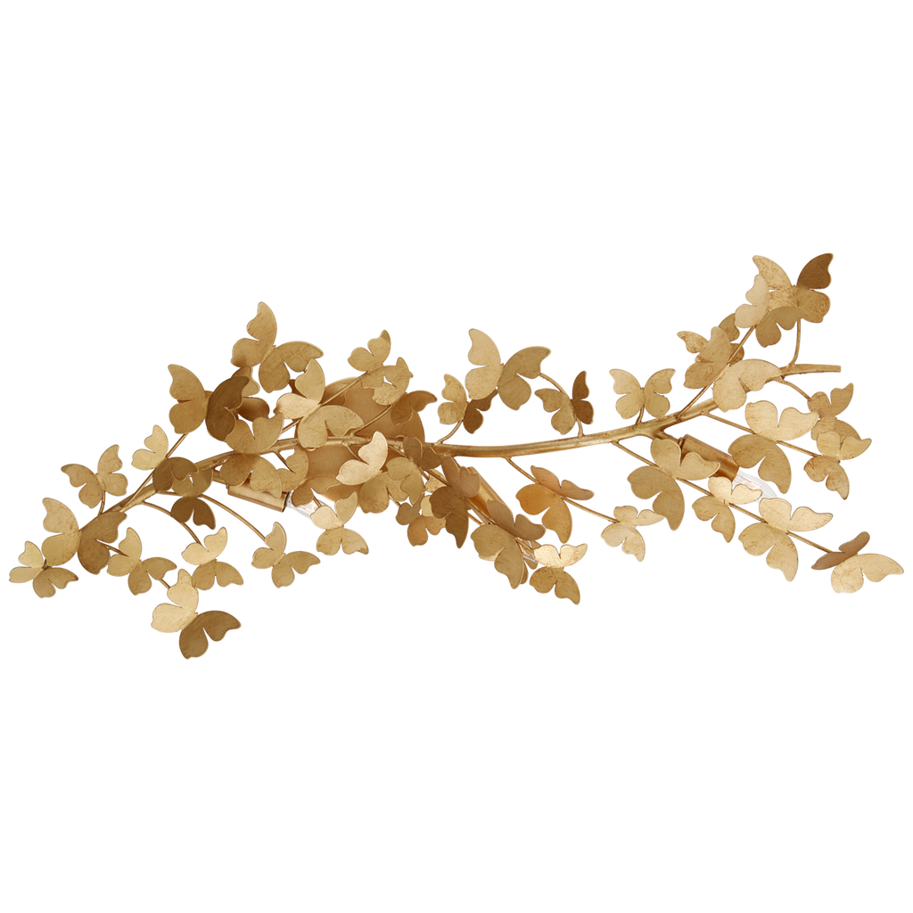 JN2502G Julie Neill Farfalle 3 Light Sconce | Main Image