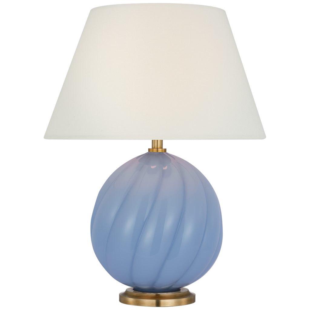 JN3109BLULCL Julie Neill Talia 1 Light Table Lamp | Main Image