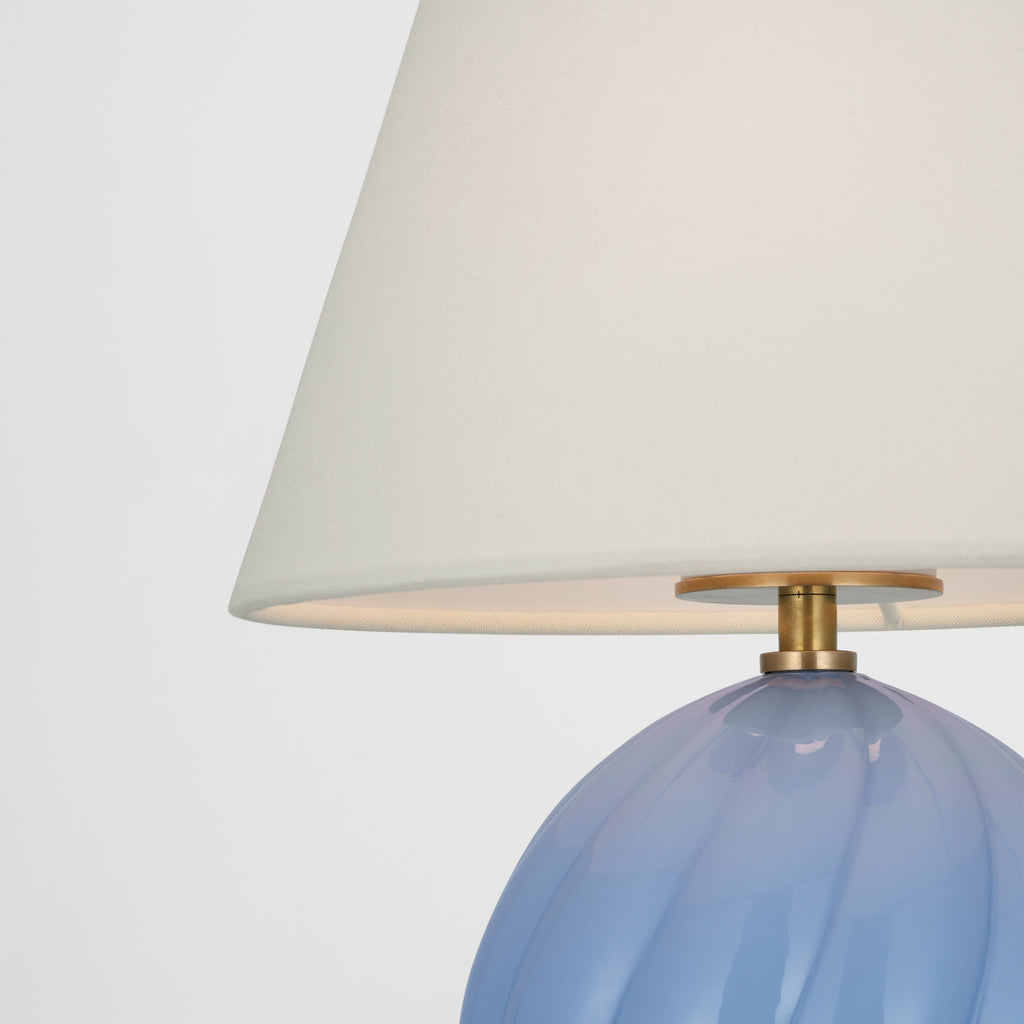 JN3109BLULCL Julie Neill Talia 1 Light Table Lamp | Alternate Image