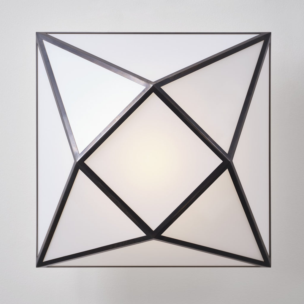 JN4241BZWG Julie Neill Lorino 1 Light Semi-Flush Mount | Alternate Image