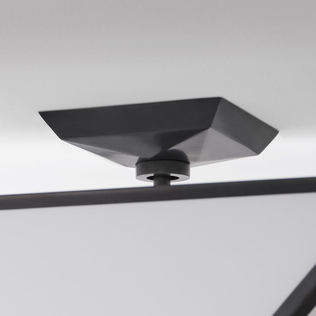 JN4241BZWG Julie Neill Lorino 1 Light Semi-Flush Mount | Alternate Image