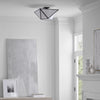 JN4241BZWG Julie Neill Lorino 1 Light Semi-Flush Mount | Lifestyle Image
