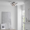 JN4241BZWG Julie Neill Lorino 1 Light Semi-Flush Mount | Lifestyle Image