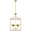JN5302AB Julie Neill Alberto 4 Light Lantern Chandelier | Alternate Image
