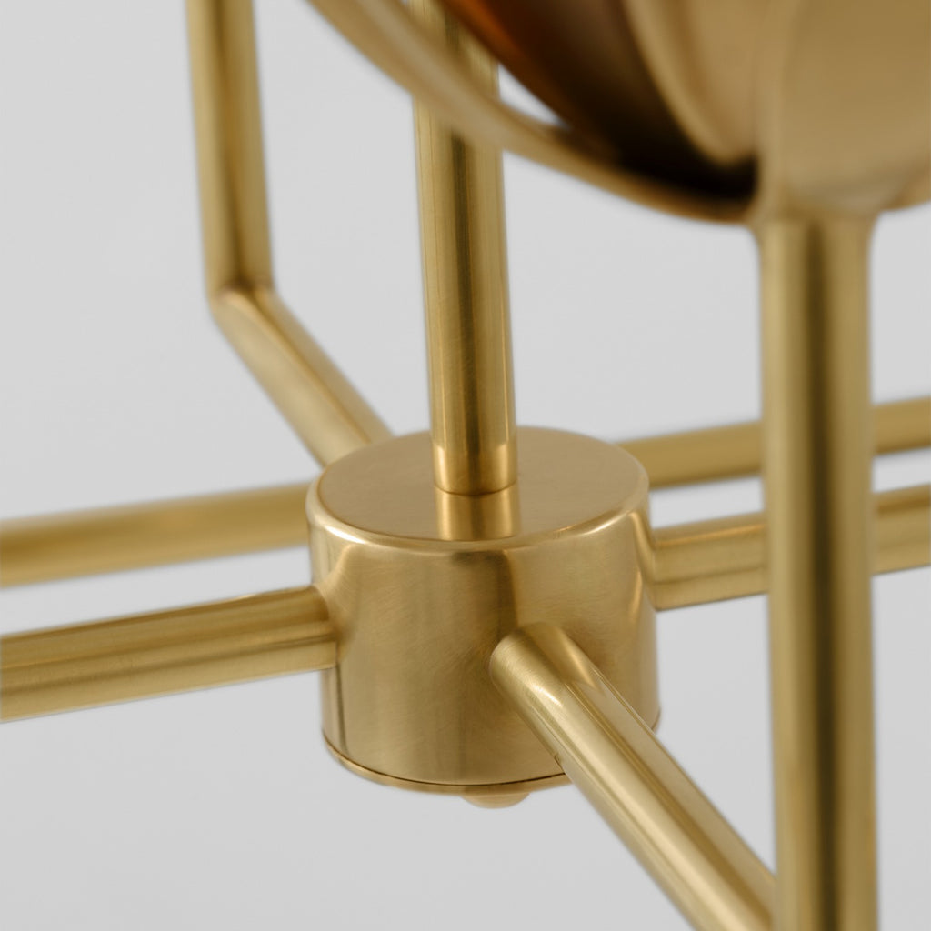 JN5302AB Julie Neill Alberto 4 Light Lantern Chandelier | Alternate Image