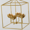 JN5302AB Julie Neill Alberto 4 Light Lantern Chandelier | Alternate Image