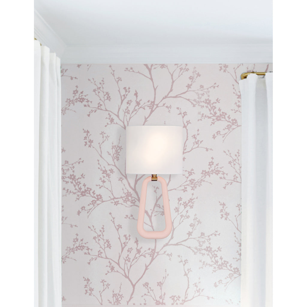 Crystorama Jori 10'' Sconce in Aged Brass - Lifestyle View