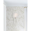 Crystorama Jori 10'' Sconce in Aged Brass - Lifestyle View