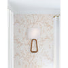 Crystorama Jori 10'' Sconce in Aged Brass - Lifestyle View