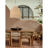 Crystorama Jasper 20'' Pendant in Matte White - Lifestyle View