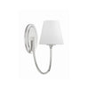 Crystorama Juno 6'' Sconce in Polished Nickel - Additional View