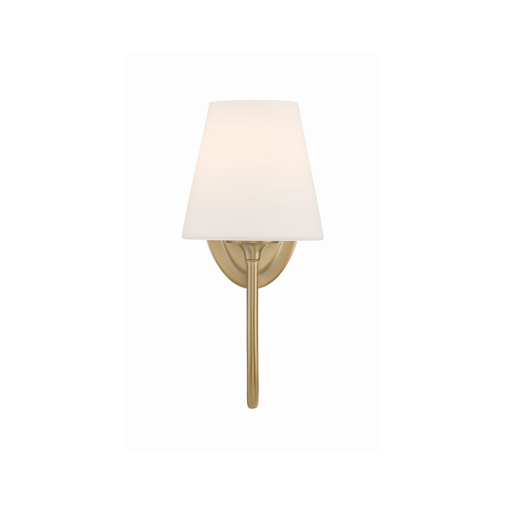 Crystorama Juno 6'' Sconce in Vibrant Gold - Additional View