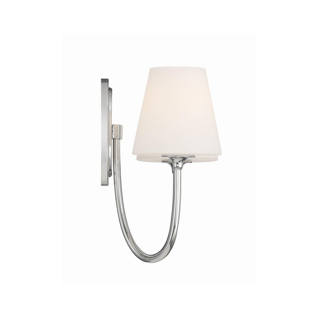 Crystorama Juno 15'' Sconce in Polished Nickel - Additional View