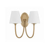 Crystorama Juno 15'' Sconce in Vibrant Gold - Additional View