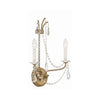 Crystorama Karrington 12.5'' Sconce in Aged Brass - Additional View