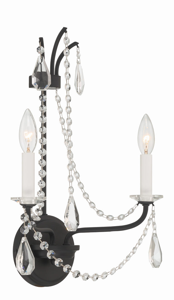 KAR-90902-MK-CL-MWP Karrington 2 Light Sconce | Alternate Image