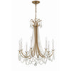 Crystorama Karrington 26'' Chandelier in Aged Brass - Additional View