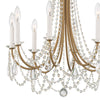 KAR-90908-AG-CL-MWP Karrington 8 Light Chandelier | Alternate Image