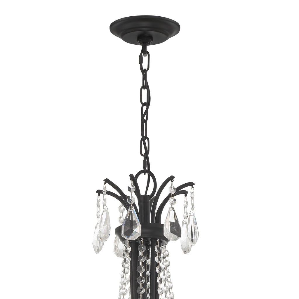 KAR-90908-MK-CL-MWP Karrington 8 Light Chandelier | Alternate Image