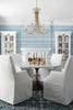 KAR-90912-AG-CL-MWP Karrington 30'' Chandelier | Lifestyle Image