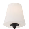 Crystorama-OPEN-BOX Keenan 4 Light Chandelier in Black Forged - Additional View