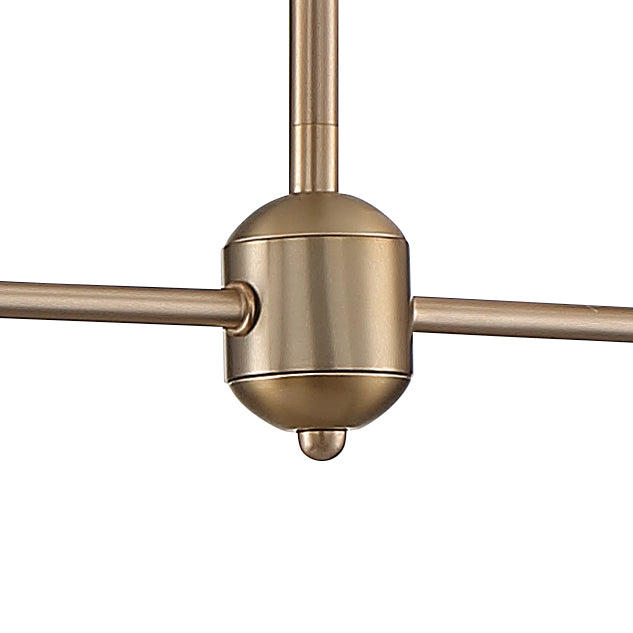 KEE-A3004-VG Keenan 4 Light Linear Chandelier | Alternate Image