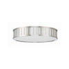 Crystorama Kendal 22.5'' Flush Mount in Polished Nickel - Additional View
