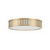 Crystorama Kendal 22.5'' Flush Mount in Vibrant Gold - Additional View