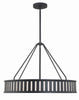 KEN-8306-BF Kendal 6 Light Chandelier | Alternate Image