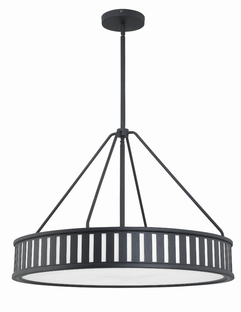 KEN-8306-BF Kendal 6 Light Chandelier | Alternate Image