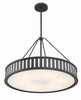 KEN-8306-BF Kendal 6 Light Chandelier | Alternate Image