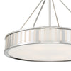 KEN-8306-PN Kendal 6 Light Chandelier | Alternate Image