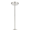 KEN-8306-PN Kendal 6 Light Chandelier | Alternate Image