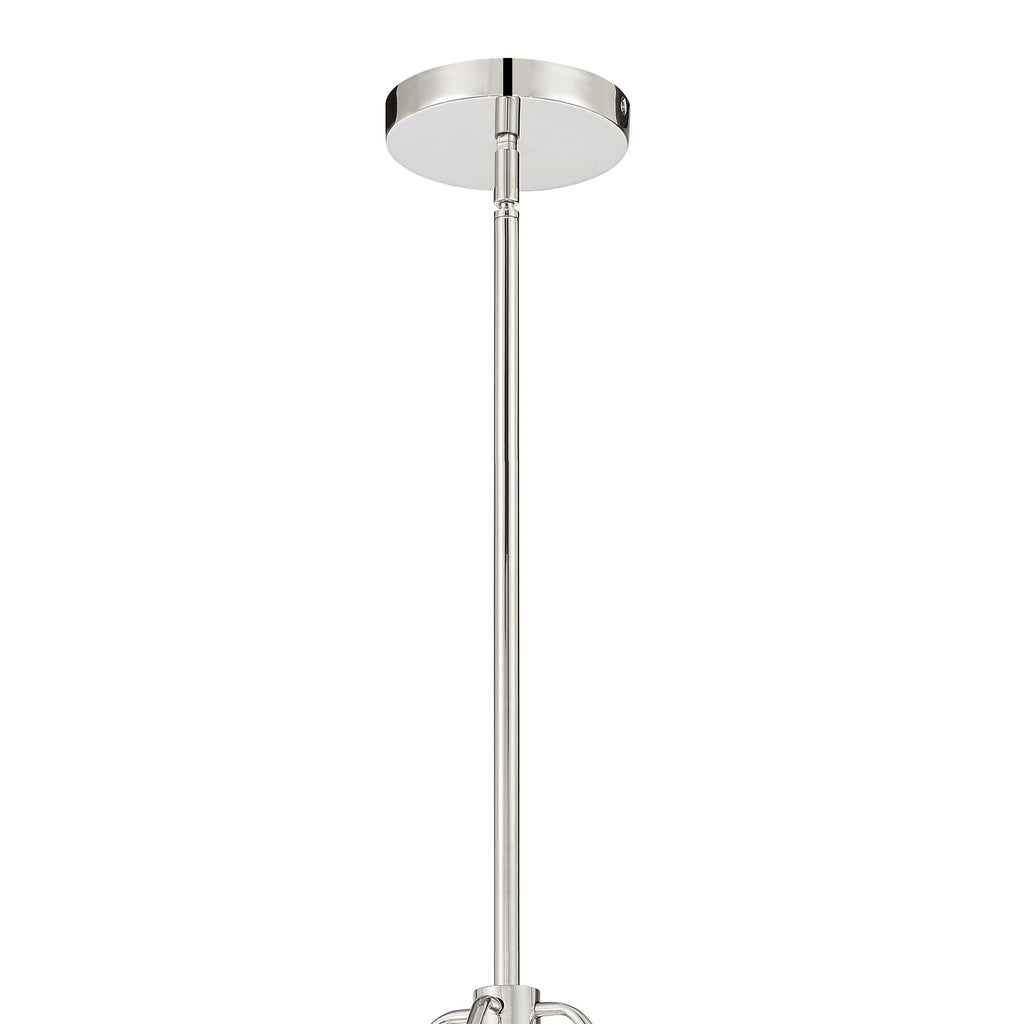 KEN-8306-PN Kendal 6 Light Chandelier | Alternate Image