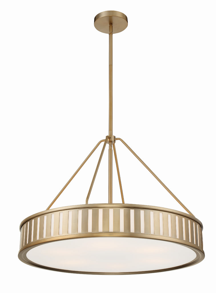 KEN-8306-VG Kendal 6 Light Chandelier | Alternate Image