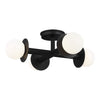KF1034MBK Nodes 4 Light Semi Flush | Main Image