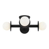 KF1034MBK Nodes 4 Light Semi Flush | Alternate Image