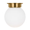 KF1101BBS Nodes 1 Light Semi Flush | Main Image