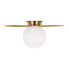 KF1101BBS Nodes 1 Light Semi Flush | Alternate Image
