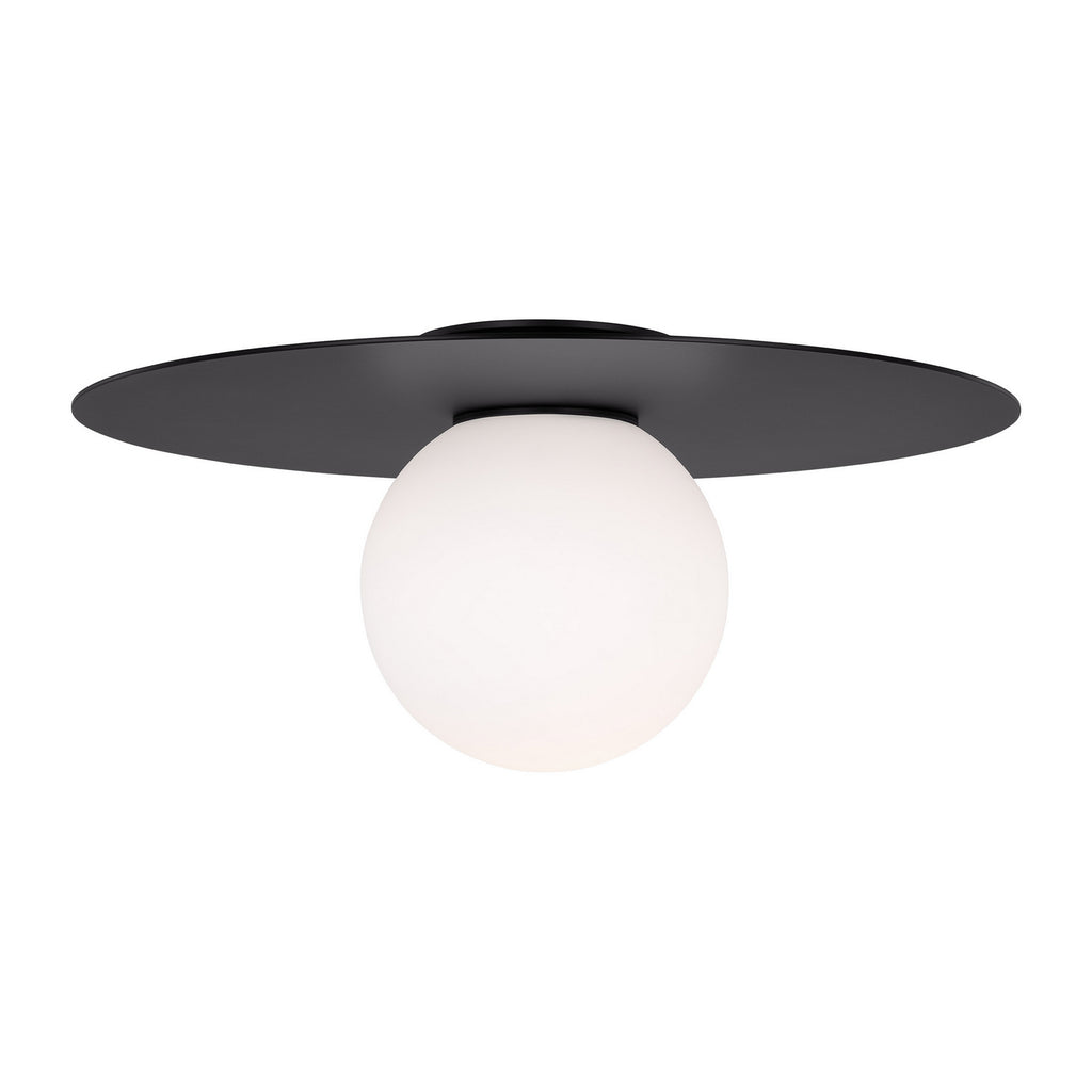 KF1101MBK Nodes 1 Light Semi Flush | Alternate Image