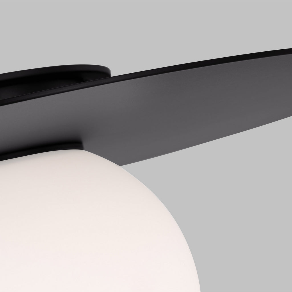 KF1101MBK Nodes 1 Light Semi Flush | Alternate Image