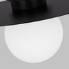 KF1101MBK Nodes 1 Light Semi Flush | Alternate Image