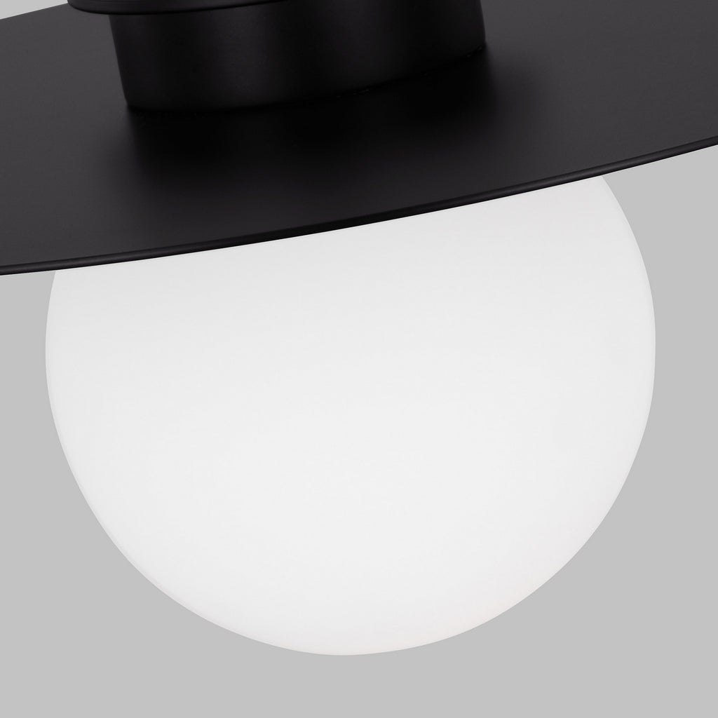 KF1101MBK Nodes 1 Light Semi Flush | Alternate Image